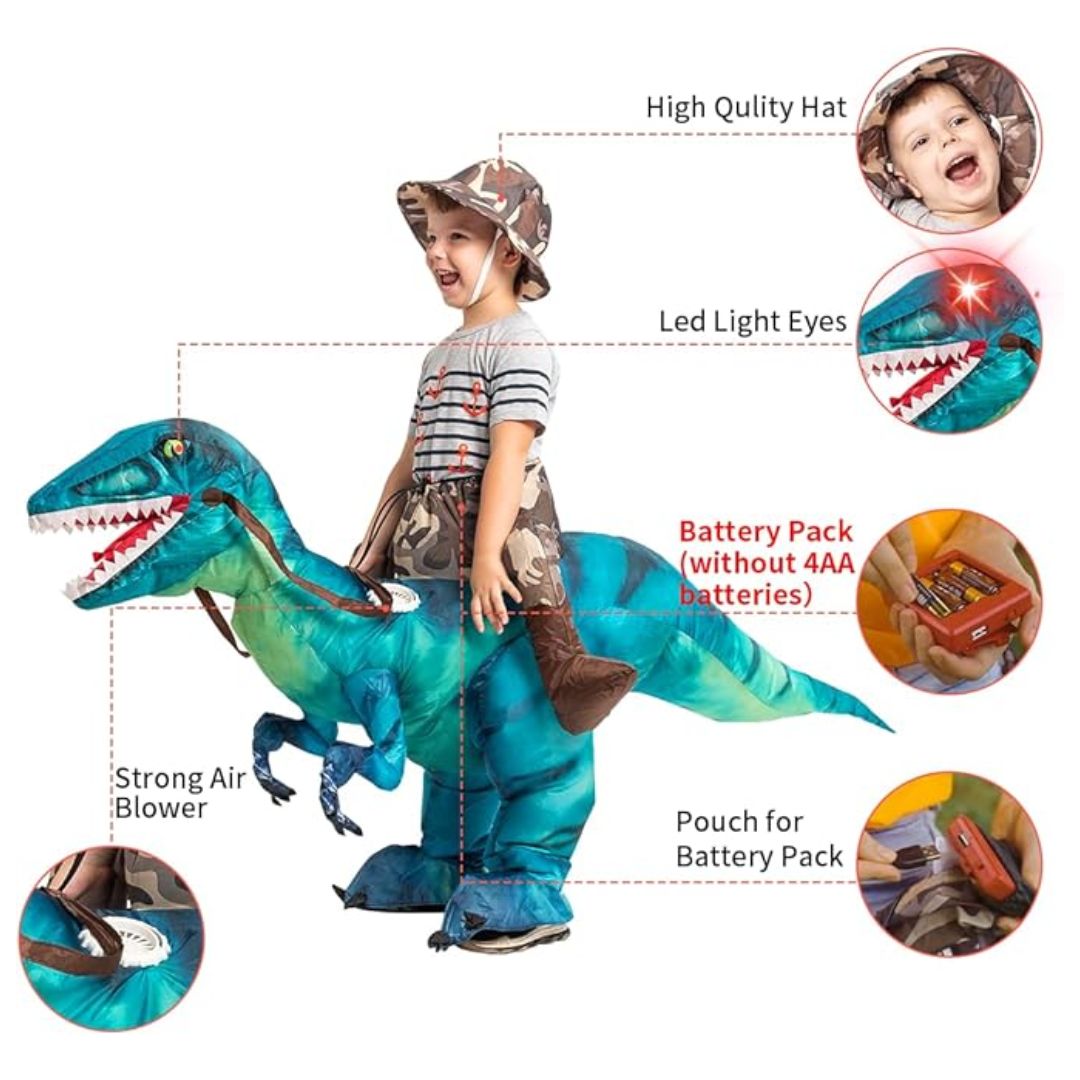 Inflatable Dinosaur Costume