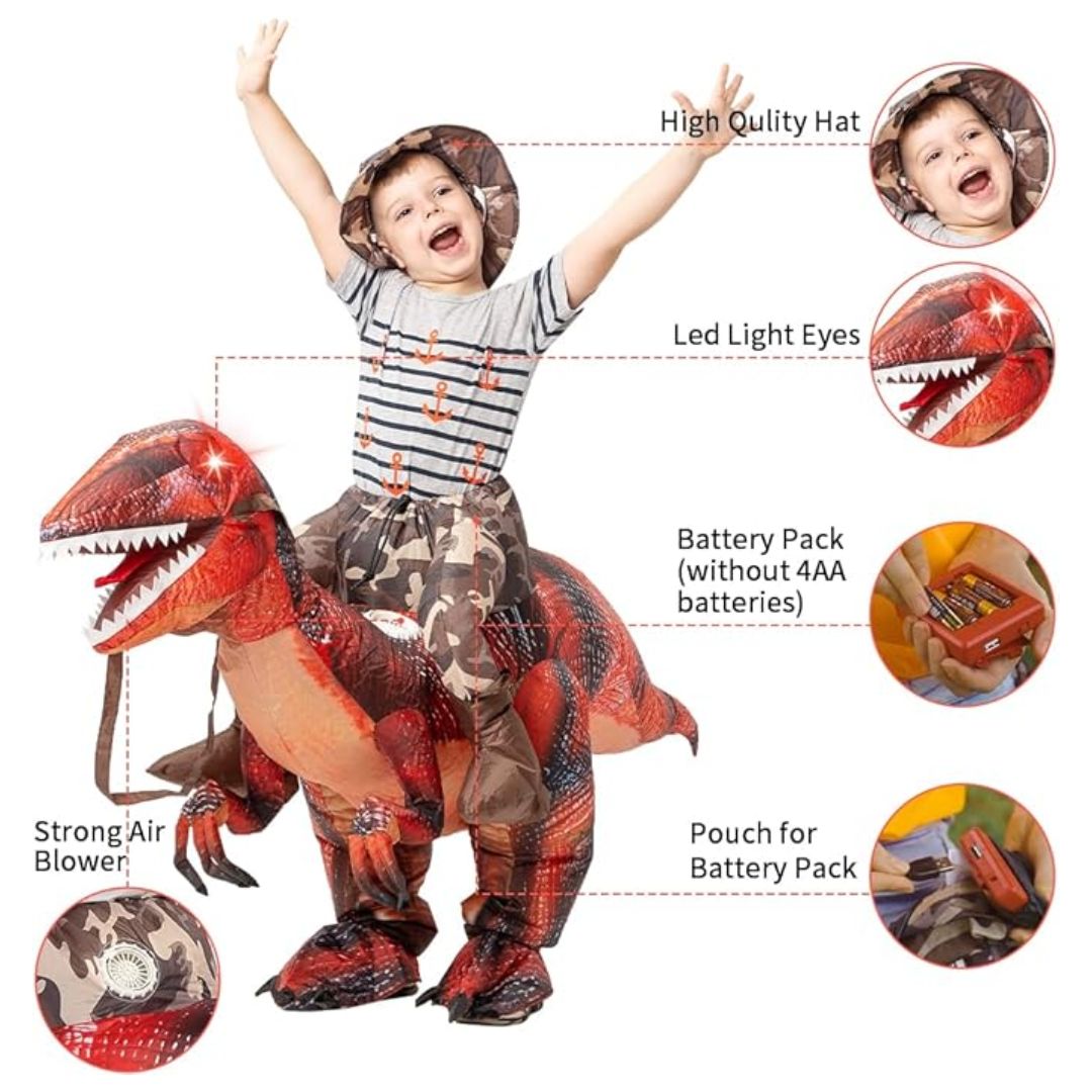 Inflatable Dinosaur Costume